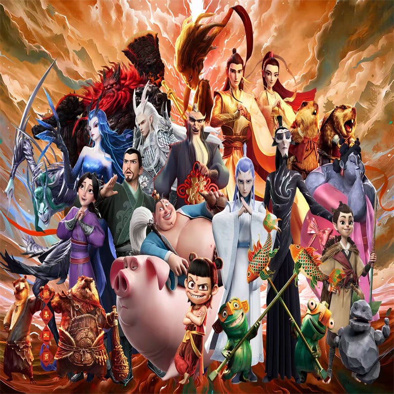 1000 قطعة لغز للبالغين لتخفيف التوتر، لغز كرتوني تعليمي لطلاب المدارس الابتدائية، هدية لعبة ورقية DIY، من الشركة المصنعة - Image 4